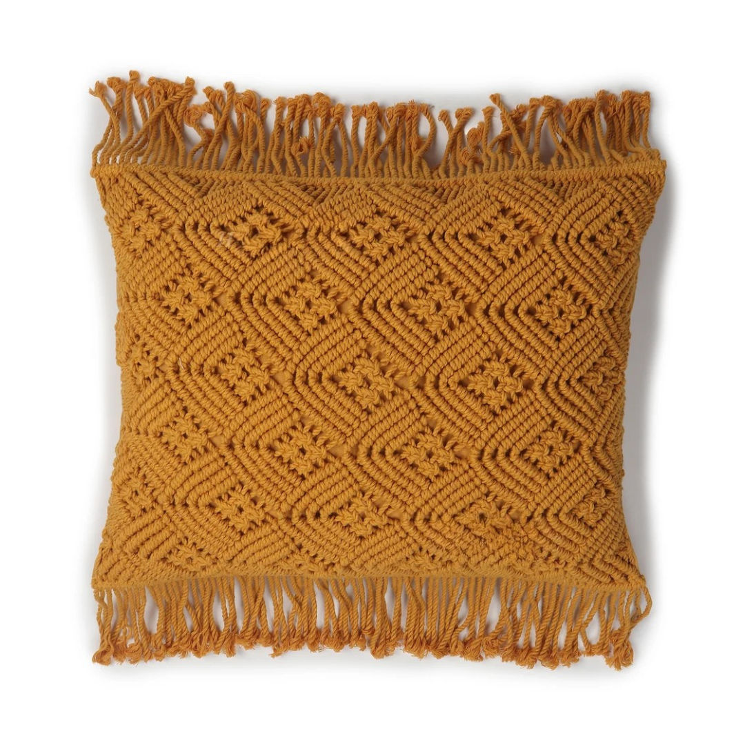 Cozy chic Macrame Sofa Cushion Cover